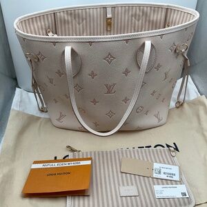 Louis Vuitton Eden Empreinte leather Neverfull MM Pristine M14205